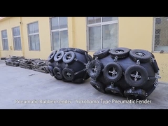 ISO17357 Standard Yokohama Marine Rubber Fenders 50kPa Dock 3.3*6.5M