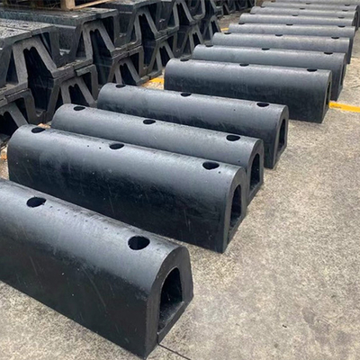 Heavy Duty Dock Rubber D Shape Fender Cuma cumownicza Certyfikacja PIANC
