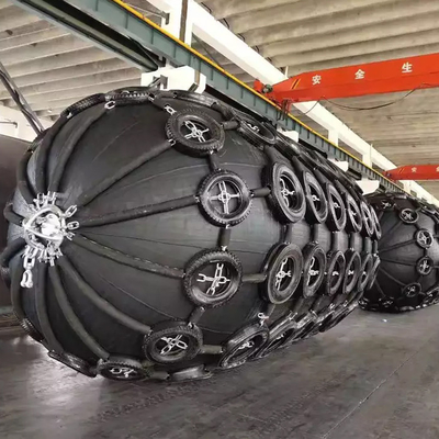 ISO17357 Dock Rubber Fender Pływające pneumatyczne gumowe błotniki typu CTN
