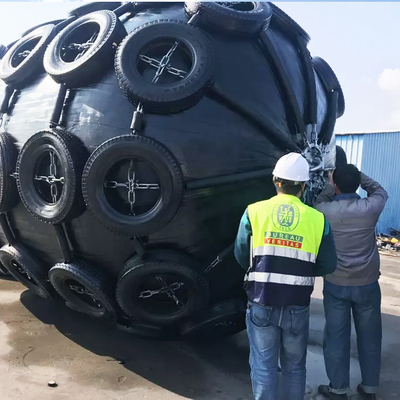 Wysokowydajny certyfikat NR Yokohama Rubber Fender BV 50kPa