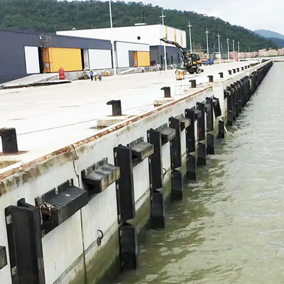 100% Environmentalr V Type Fender 500H PIANC2002 Certyfikat ABS Port Berthing