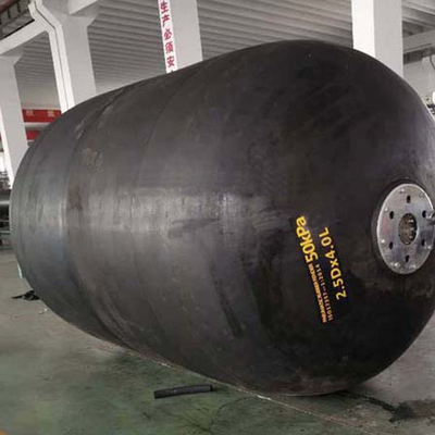 50kPa 3,3 * 6,5M Podwodny hydropneumatyczny błotnik Kwalifikacja ISO17357