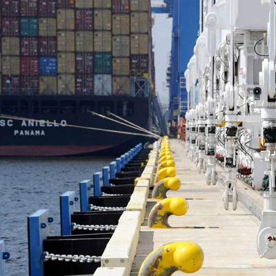 Odlewane stalowe słupki cumownicze PIANC ISO 13797: 2020 Standard 50 ton