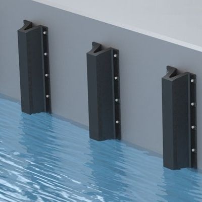 V Type Super OEM Arch Rubber Fender Marine Dock Protection Naprawiono