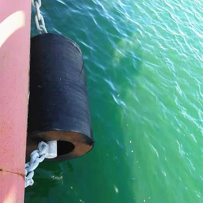 Wysokowydajny cylindryczny gumowy błotnik Marine Port Ship Boat
