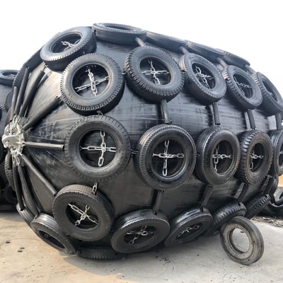 Iso17357 Gumowy błotnik Yokohama 50 Kpa 3,3 * 6,5 m z zaworem bezpieczeństwa
