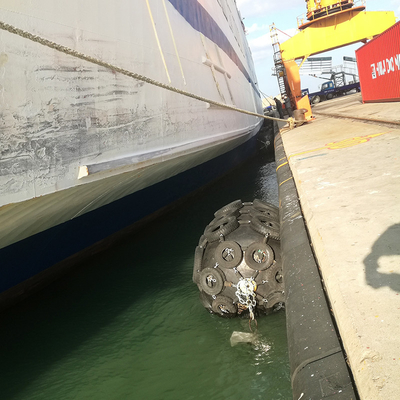 Cylindryczny Iso17357 Dock Gumowy błotnik Czarny kolor 80kpa Marine Dock Zderzaki