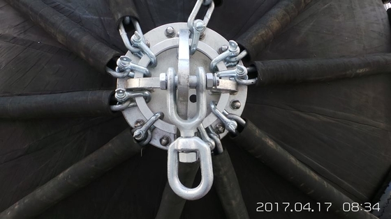 Iso17357 Yokohama Pneumatyczny błotnik morski pływający cylinder 50kpa z niską korozją