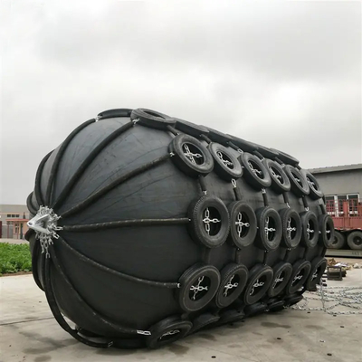 Iso17357 Yokohama Pneumatyczny błotnik morski pływający cylinder 50kpa z niską korozją