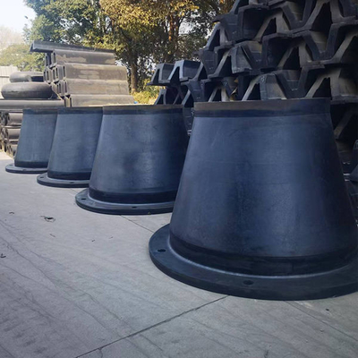 Natural Rubber Spc 800mm Cone Gumowe błotniki Dock Port Marine