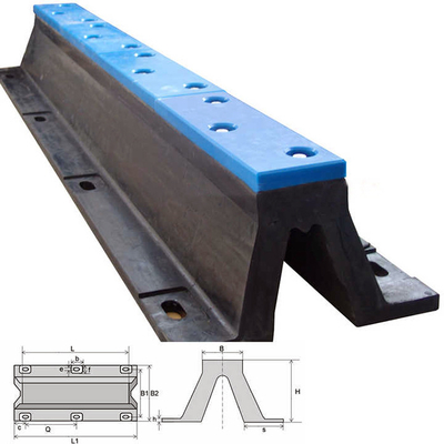 75 Shore OEM Gumowy Fender Dock Typ V dla Łodzi