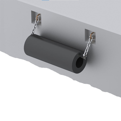 Niestandardowa twardość Cylindrical Marine Fenders Dock Fender Boat Protection For Impact Resistance