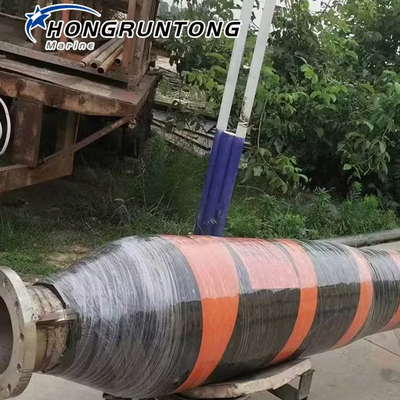 STS podwójne złącza rury węglowej z pomarańczowym pokryciem spiralnym nr