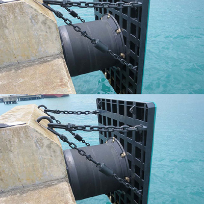 Chiny Profesjonalny Super Cell Boat Gumowy Fender Marine Do Docking
