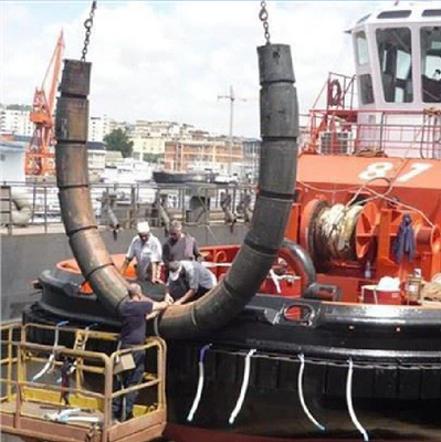 Marynarki Cylindrical Rubber Tug Boat Fenders Bumpers Z ABS Cert
