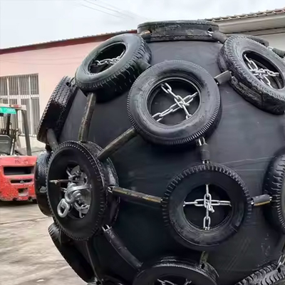 4500mm X 9000mm NR Jumbo Fender Wyższa absorpcja energii