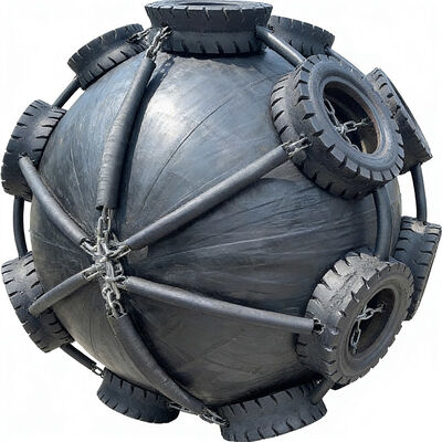 Płaszczany gumowy fender Wysoka absorpcja uderzeń Doskonała odporność na wodę morską Lekkie